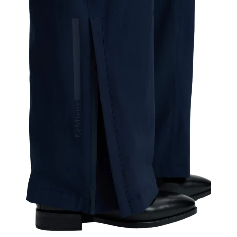 LeMieux Stormwear Womens Waterproof Trousers - Navy-4