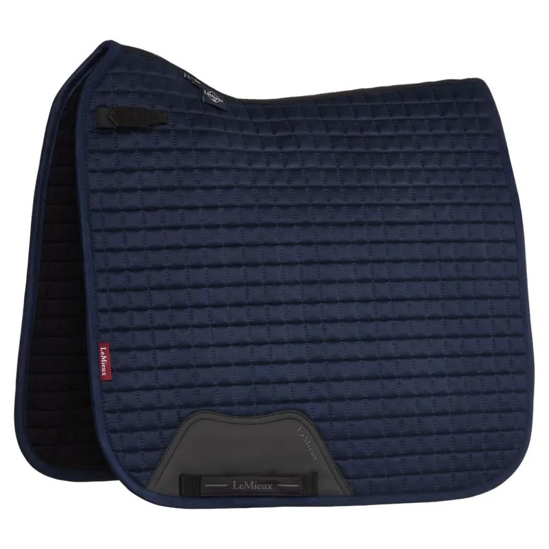LeMieux Suede Dressage Saddlecloth - Navy