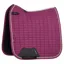 LeMieux Suede Dressage Saddlecloth - Blackberry