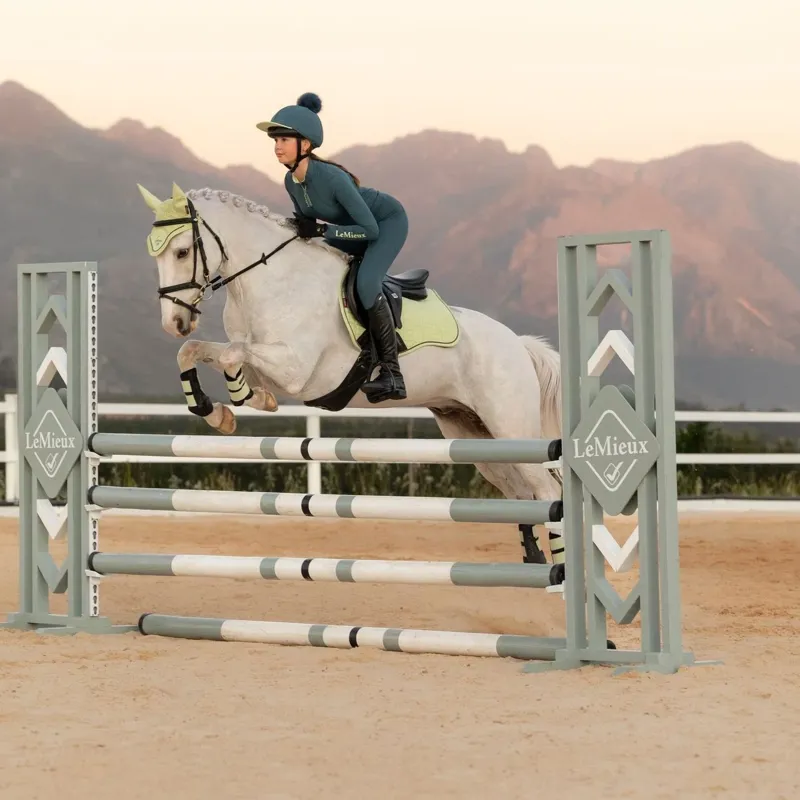 LeMieux Suede GP Saddlecloth - Macaron-2