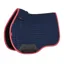 LeMieux Suede GP Saddle Pad - Navy/Cranberry