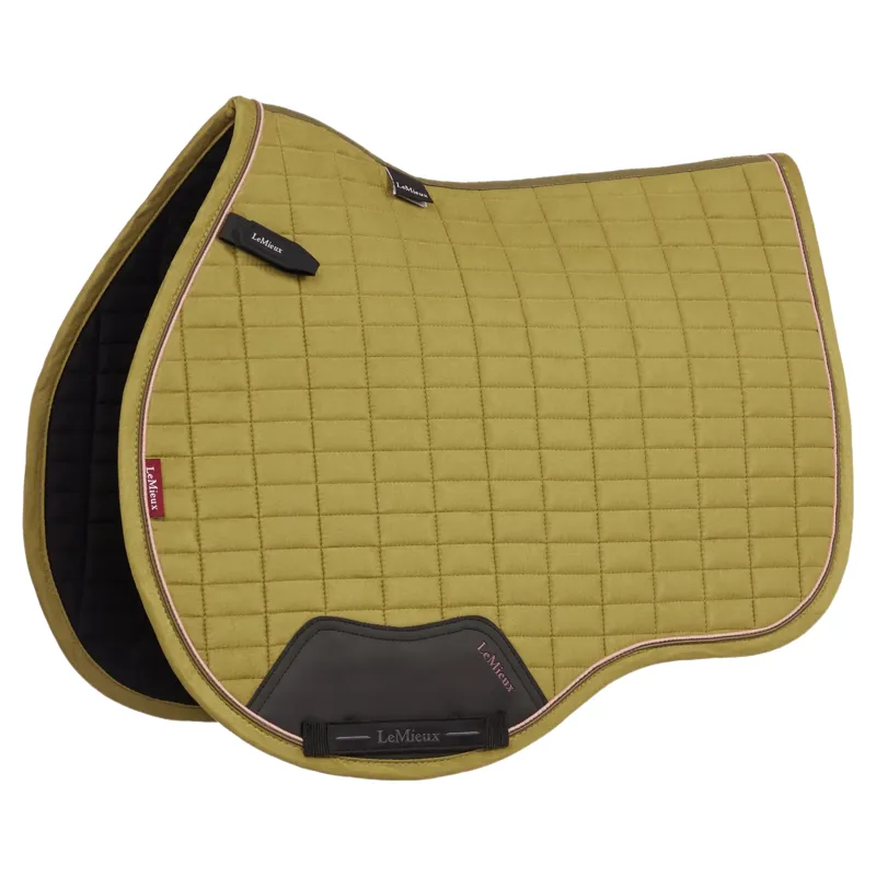 LeMieux Suede GP Saddlecloth - Gooseberry