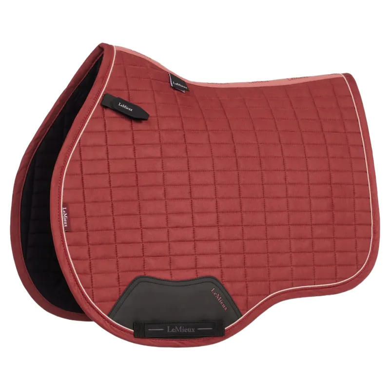 LeMieux Suede GP Saddlecloth - Russet