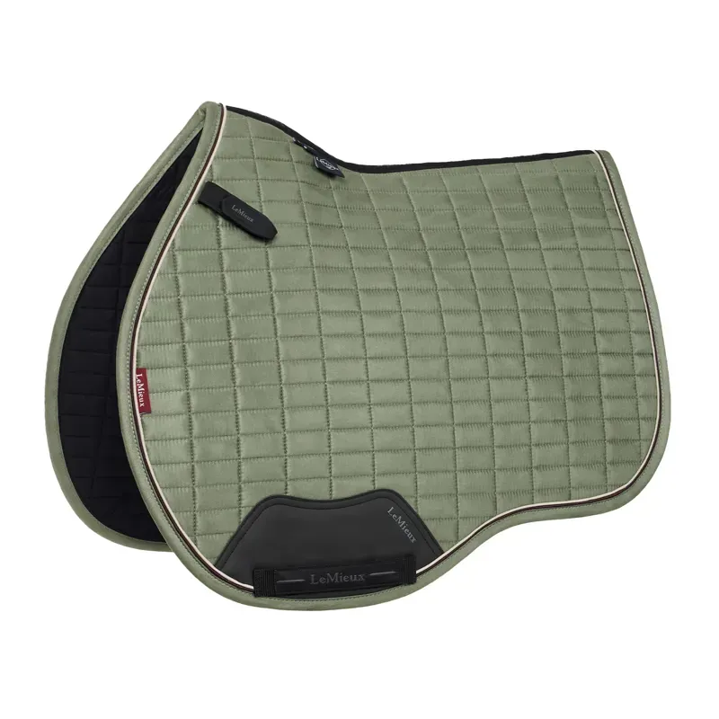 LeMieux Suede GP Square Saddle Pad - Rosemary