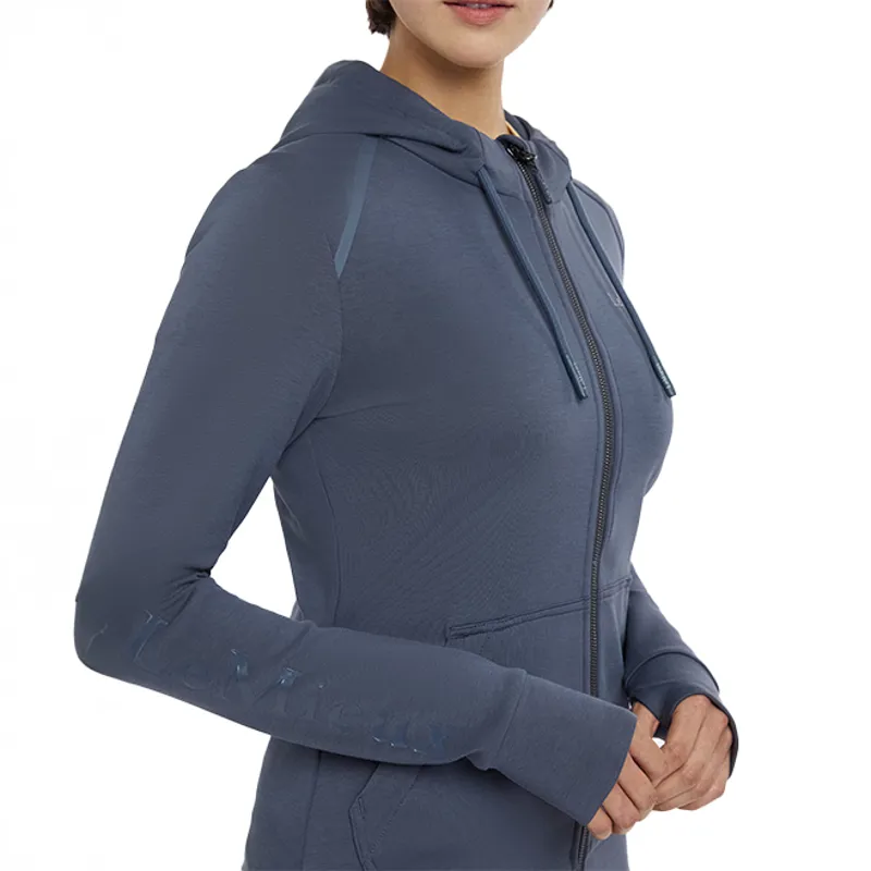 LeMieux Tabi Tech Ladies Zip Through Hoodie - Dusk-6
