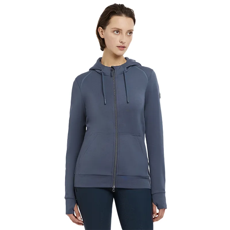 LeMieux Tabi Tech Ladies Zip Through Hoodie - Dusk
