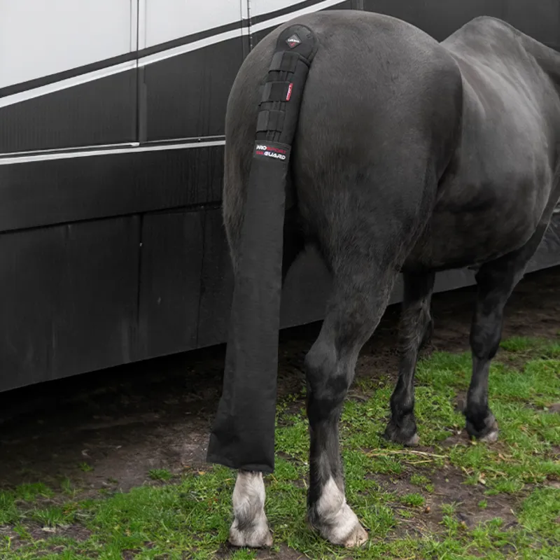 LeMieux Protective Airprene Tail Guard with Bag - Black-1