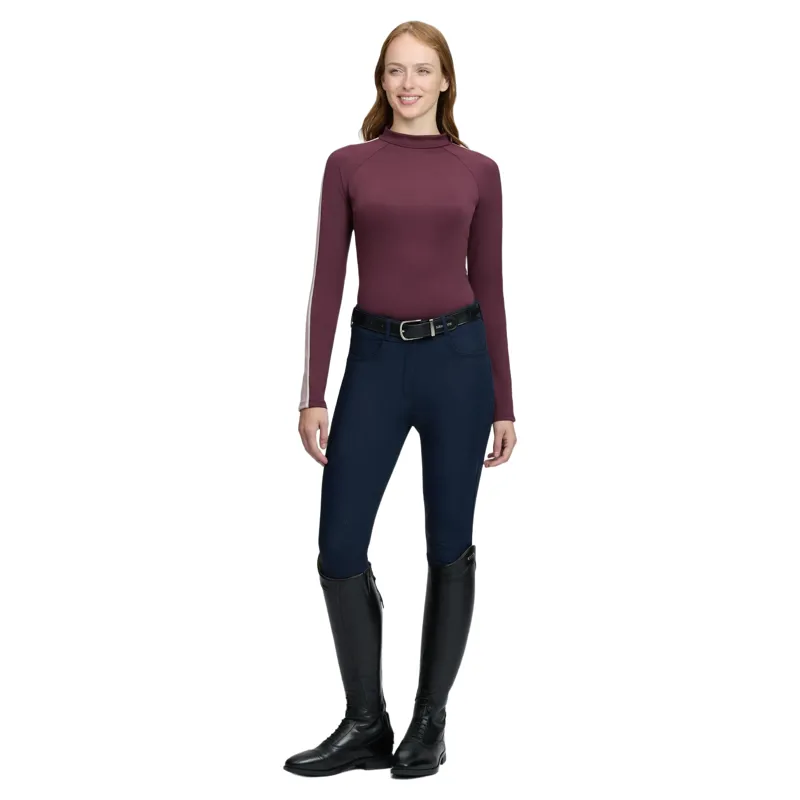 LeMieux Talia Womens Turtle Neck Base Layer - Bramble-3