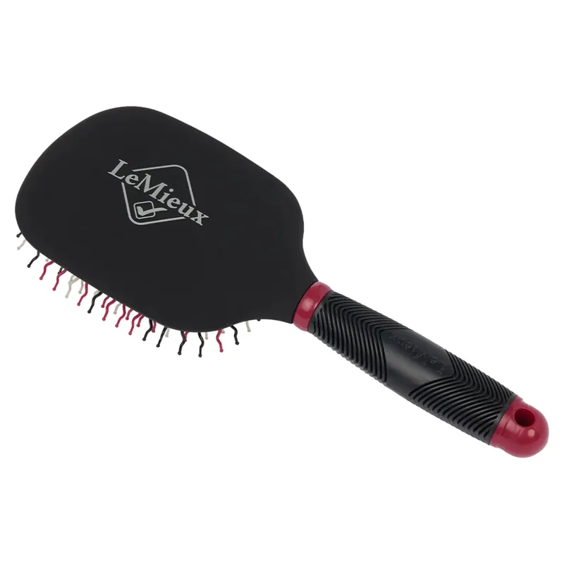 LeMieux Tangle Tidy Plus Mane and Tail Brush - Black-1