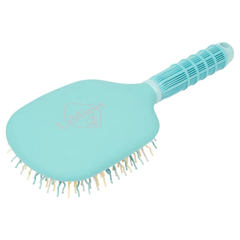 LeMieux Tangle Tidy Plus Mane and Tail Brush - Lagoon-1