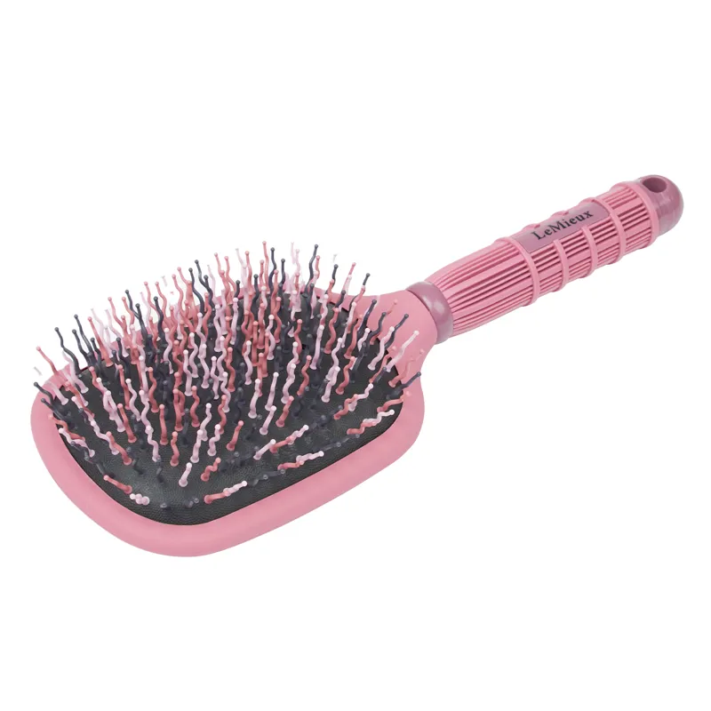 LeMieux Tangle Tidy Plus Mane and Tail Brush - Peony