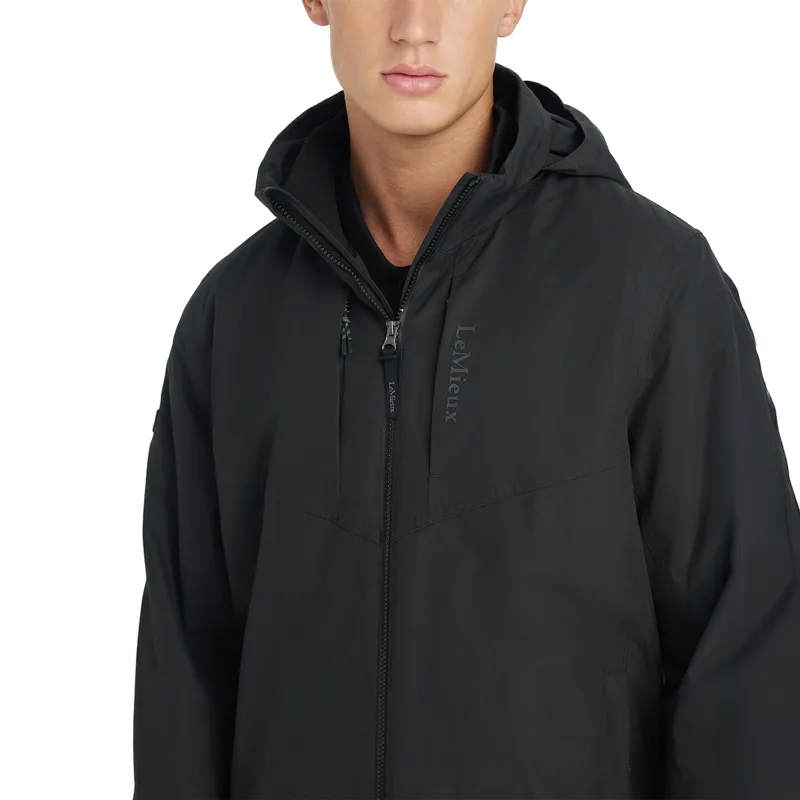 LeMieux Team Mens Waterproof Jacket - Black-4