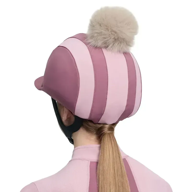 LeMieux Tempo Pom Hat Silk - Mallow-2