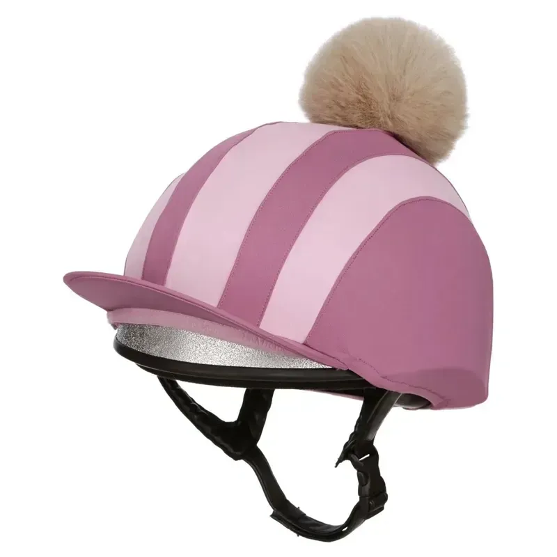 LeMieux Tempo Pom Hat Silk - Mallow-5