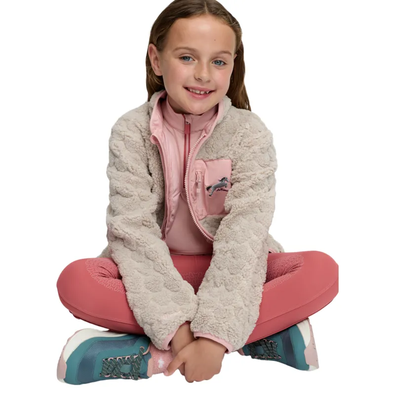 LeMieux Mini Thora Heart Fleece - Stone Pre-Order-3