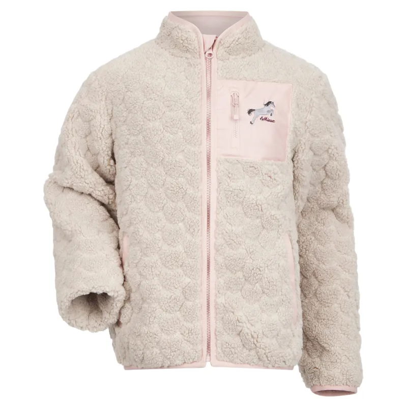 LeMieux Mini Thora Heart Fleece - Stone Pre-Order-1