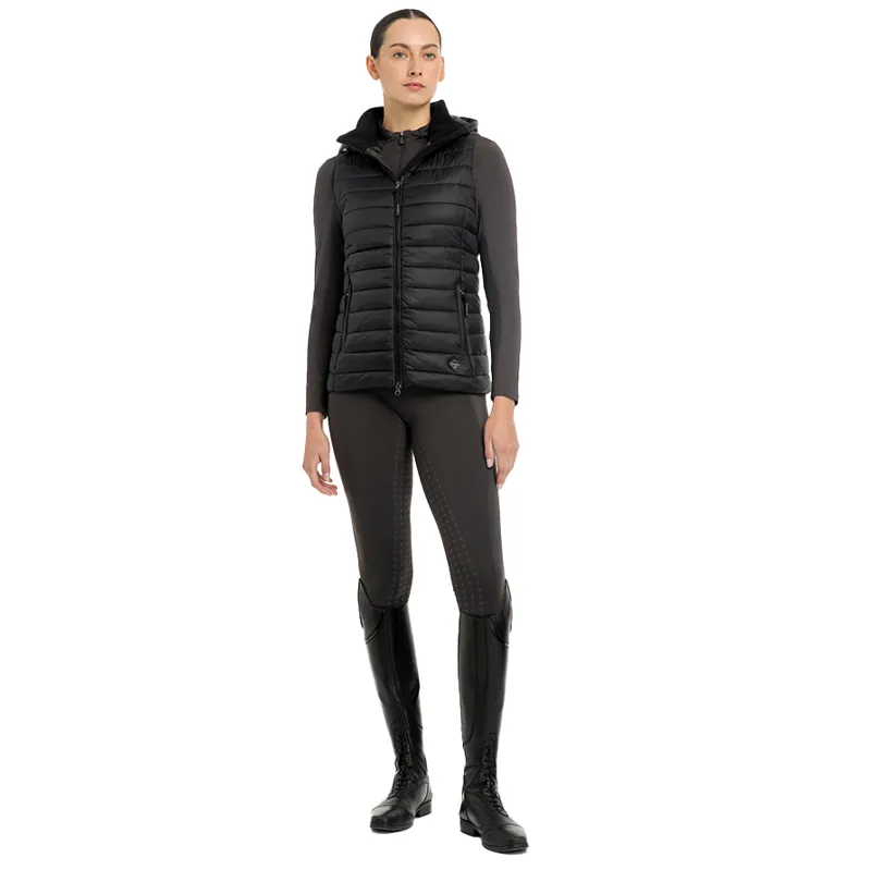 LeMieux Tilly Ladies Hooded Puffer Gilet - Black-4