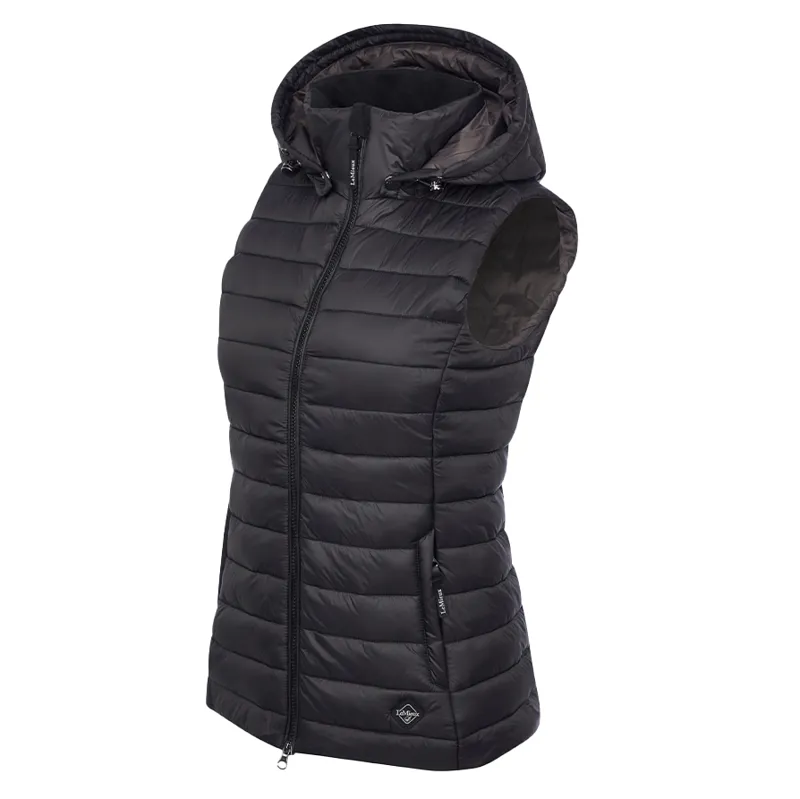 LeMieux Tilly Ladies Hooded Puffer Gilet - Black-7