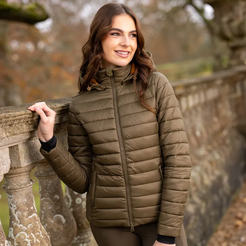 LeMieux Tilly Ladies Hooded Puffer Jacket - Alpine-3