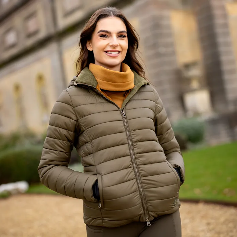 LeMieux Tilly Ladies Hooded Puffer Jacket - Alpine-5