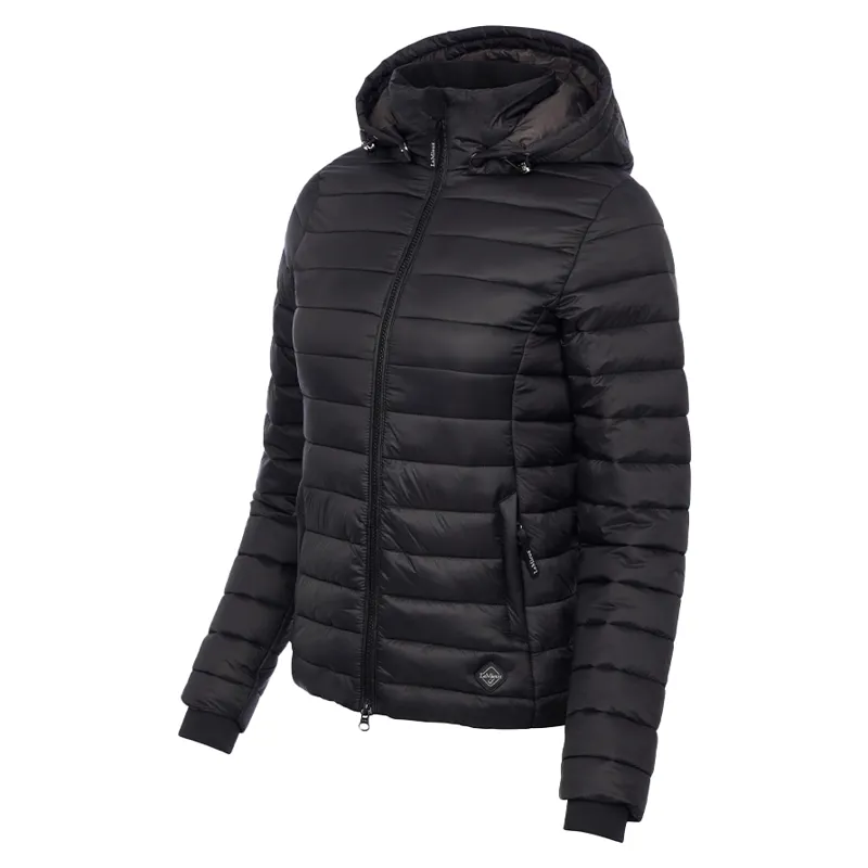 LeMieux Tilly Ladies Hooded Puffer Jacket - Black-4