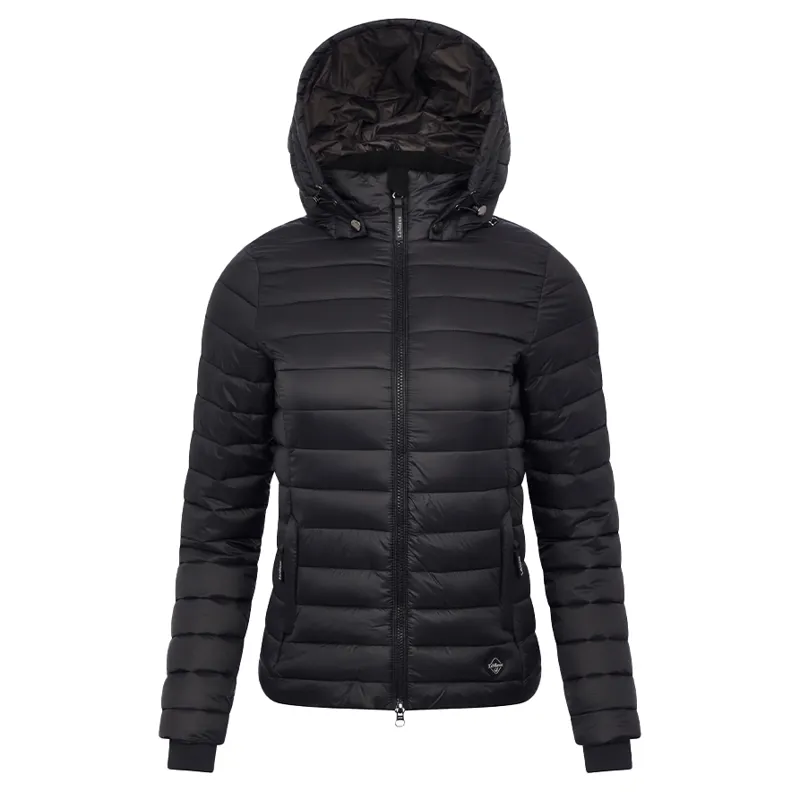 LeMieux Tilly Ladies Hooded Puffer Jacket - Black