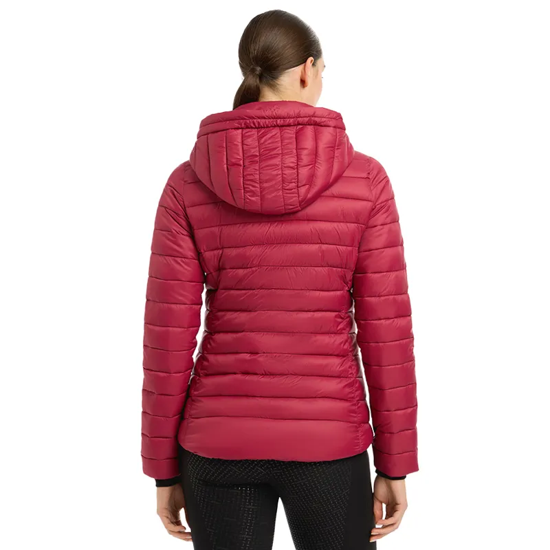 LeMieux Tilly Ladies Hooded Puffer Jacket - Ember-1