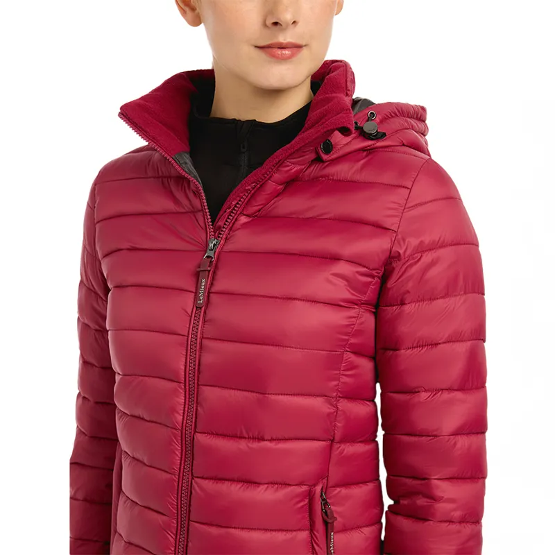 LeMieux Tilly Ladies Hooded Puffer Jacket - Ember-2