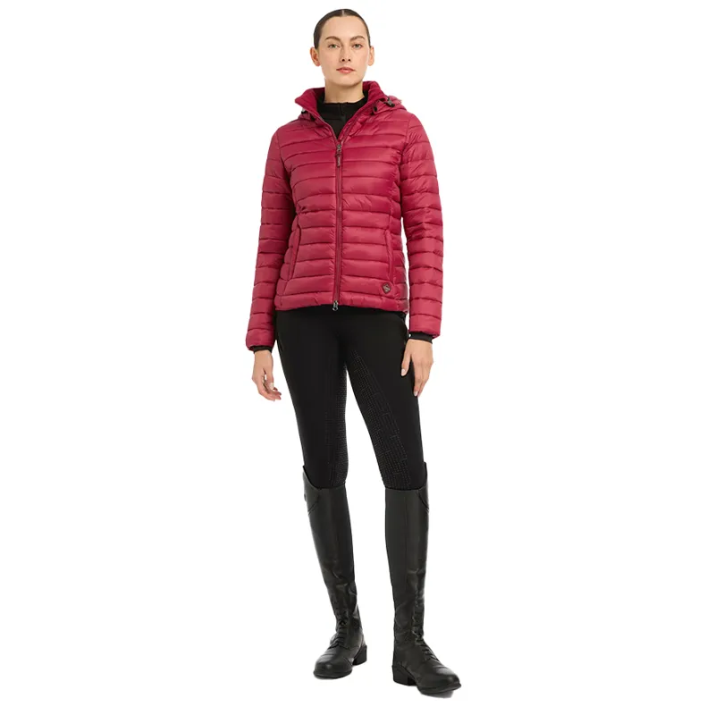 LeMieux Tilly Ladies Hooded Puffer Jacket - Ember-4