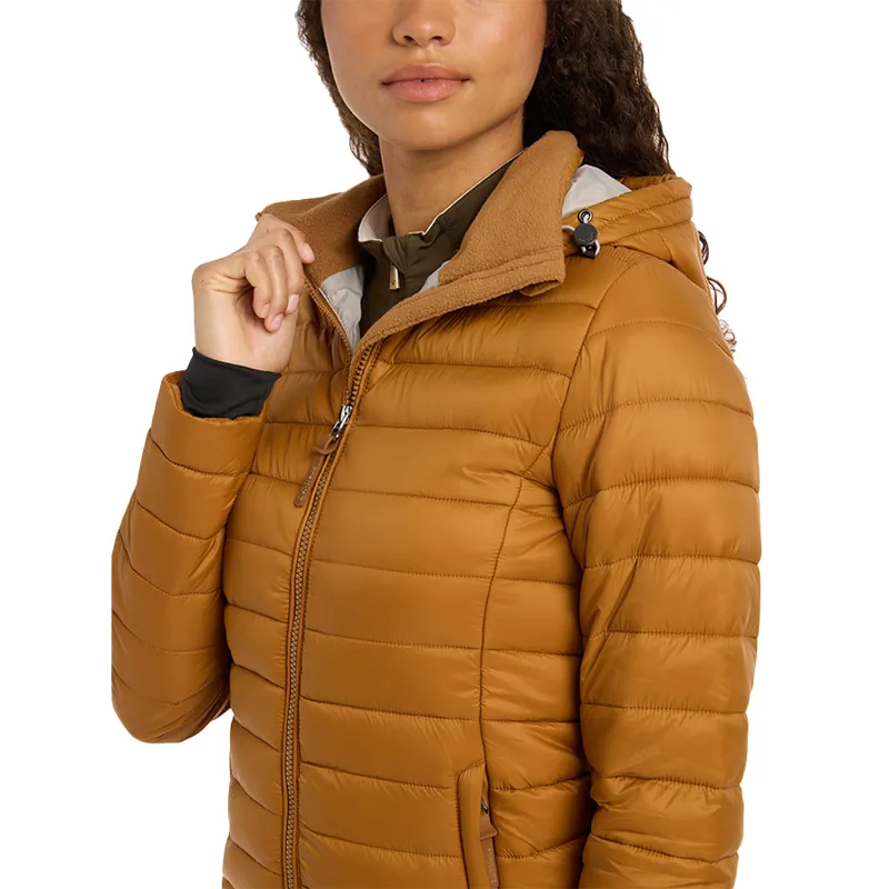 LeMieux Tilly Ladies Hooded Puffer Jacket - Ginger-10