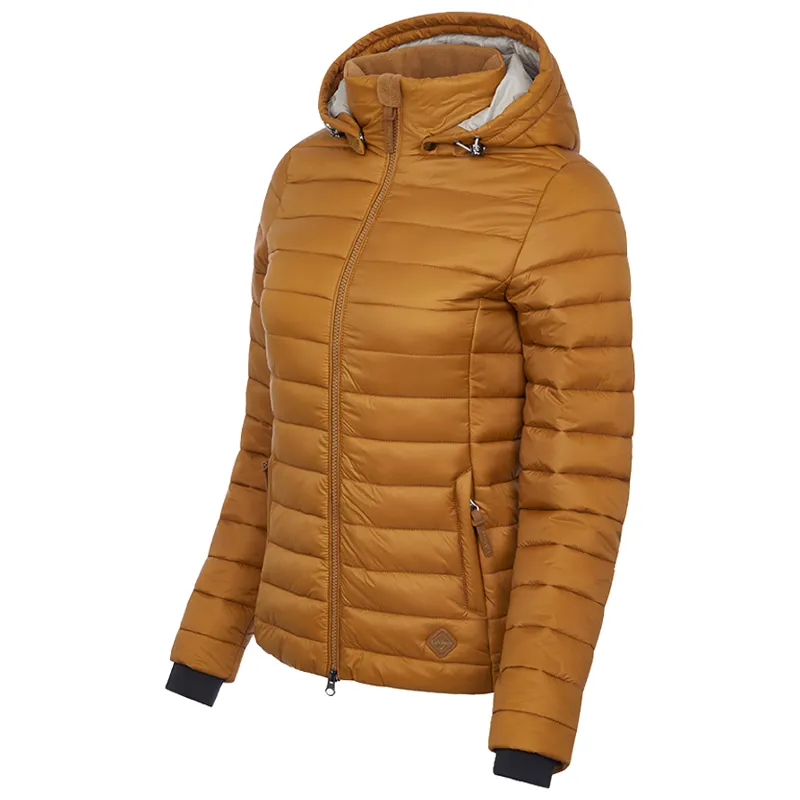 LeMieux Tilly Ladies Hooded Puffer Jacket - Ginger-4