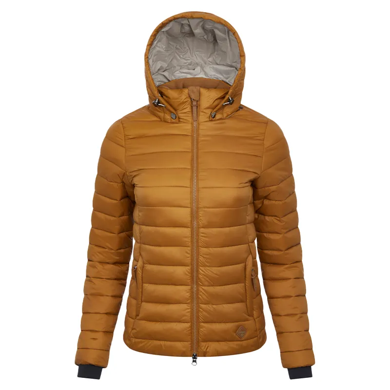 LeMieux Tilly Ladies Hooded Puffer Jacket - Ginger