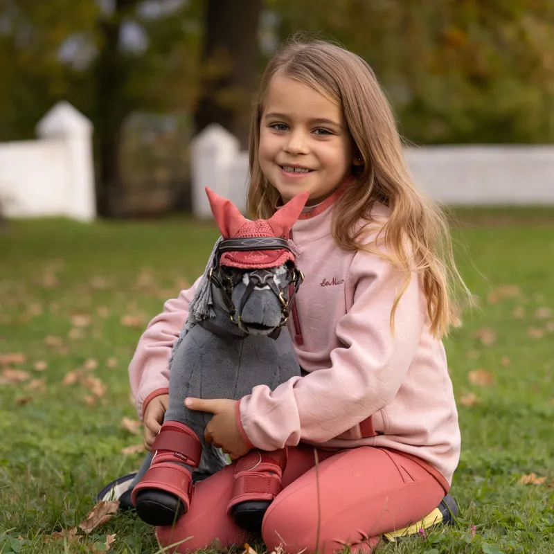 LeMieux Toy Pony Fly Hood - Spiced Earth-2