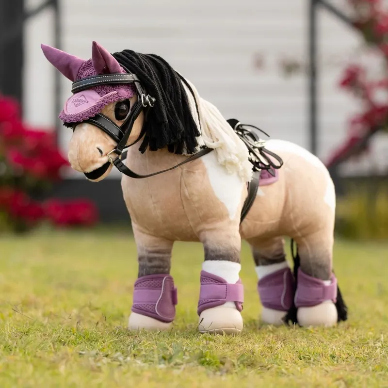 LeMieux Mini Toy Pony Mesh Brushing Boots - Mallow Pre-Order-1