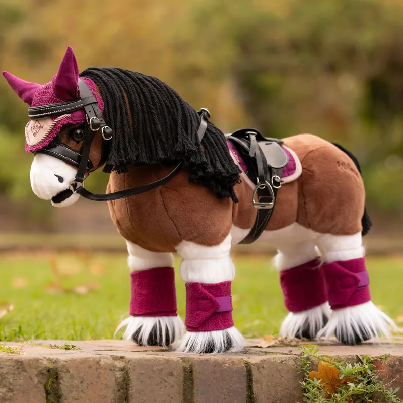 LeMieux Mini Toy Pony Saddlecloth - Blackberry-1