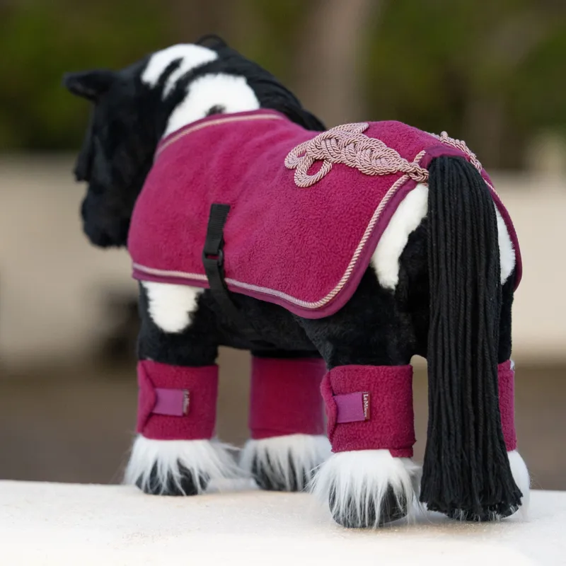 LeMieux Mini Toy Pony Show Rug - Blackberry-2