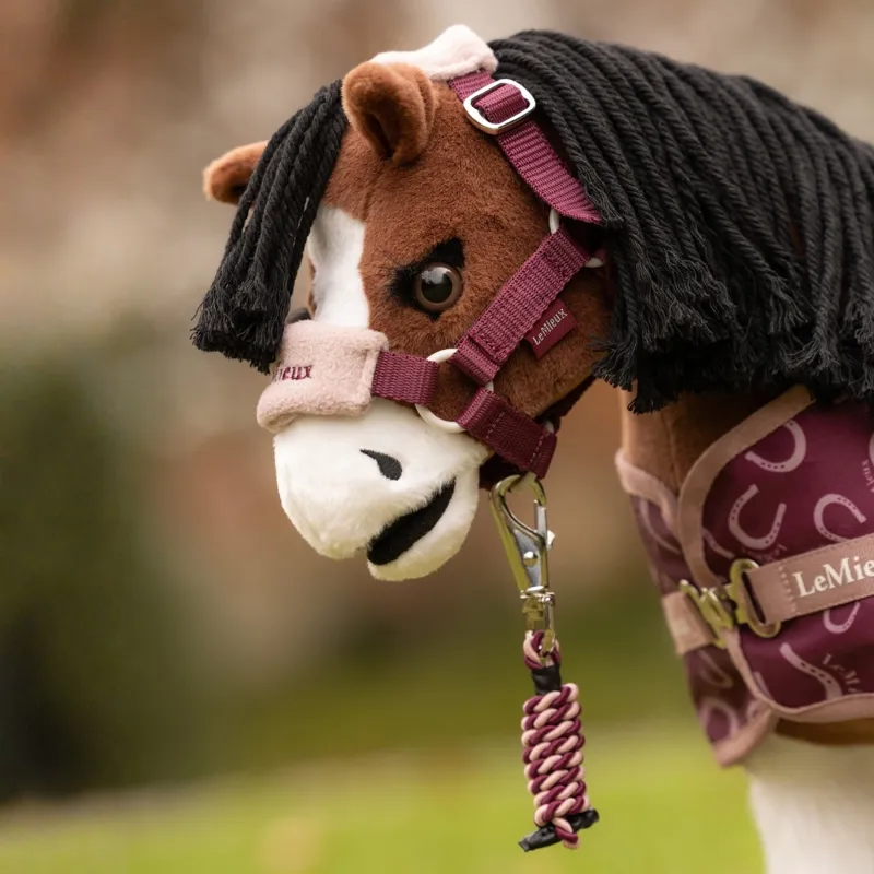 LeMieux Mini Toy Pony Vogue Headcollar - Blackberry-1