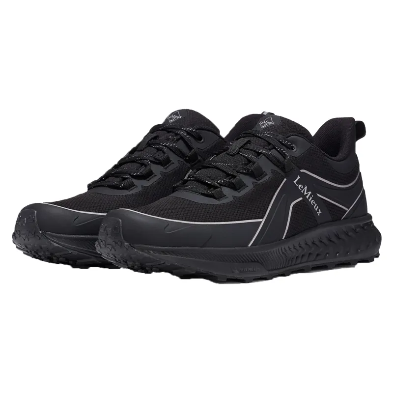 LeMieux Trax Viva Mens Waterproof Trainers - Black-1