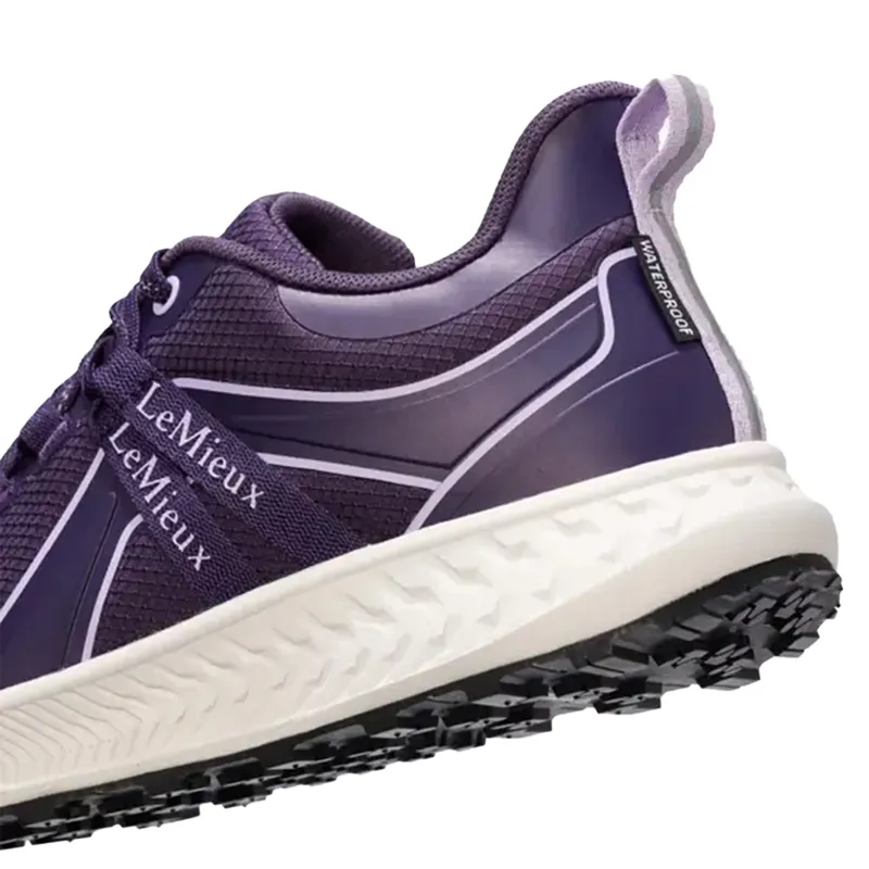 LeMieux Trax Viva Womens Waterproof Trainers - Juniper/Lilac-5