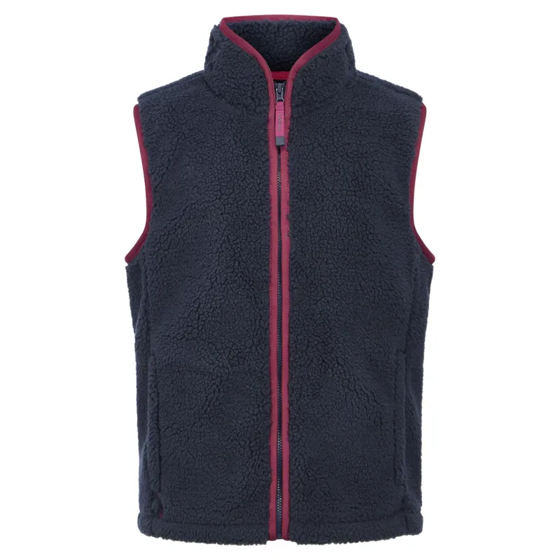 LeMieux Young Rider Trinity Teddy Gilet - Navy Pre-Order-1