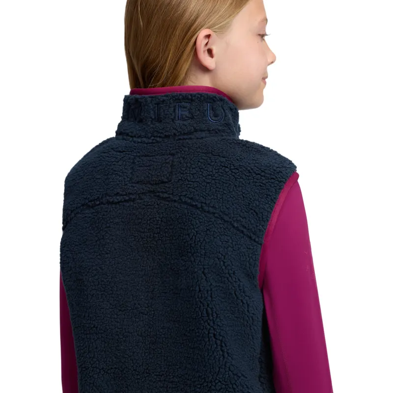 LeMieux Young Rider Trinity Teddy Gilet - Navy Pre-Order-4
