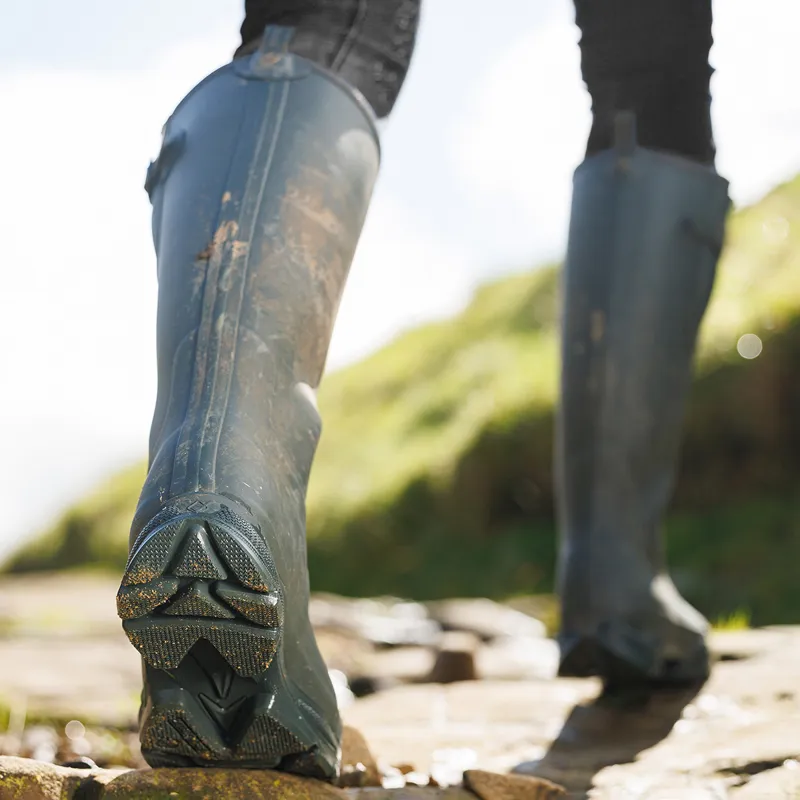 LeMieux Ultra Stride Womens Neoprene Lined Wellies - Oak-8