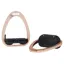 LeMieux Brilliance Vector Balance Stirrups - Rose Gold