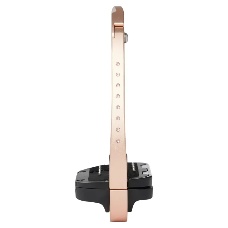 LeMieux Brilliance Vector Balance Stirrups - Rose Gold-2