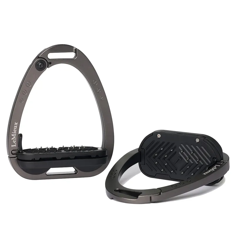LeMieux Vector Balance Inclined Safety Stirrups - Carbon-1