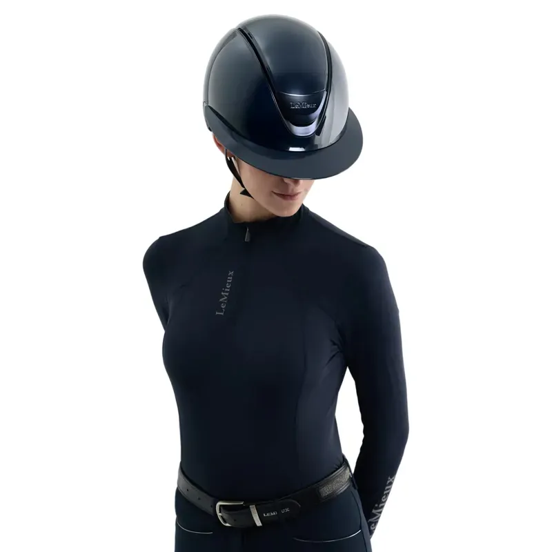 LeMieux Verv Competition Helmet - Gloss Navy - In-Store Pre-Order-3