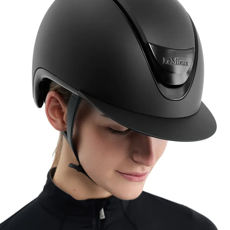 LeMieux Verv Competition Helmet - Matte Black - In-Store Pre-Order-3