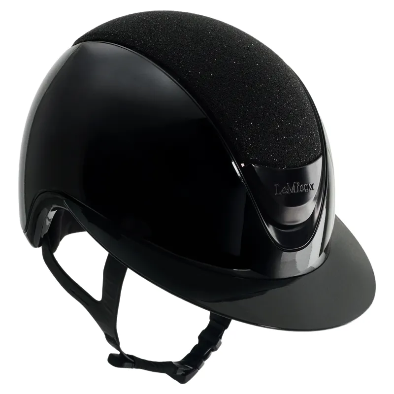 LeMieux Verv Brilliance Competition Helmet - Gloss Black
