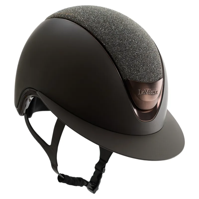 LeMieux Verv Brilliance Competition Helmet - Matte Brown
