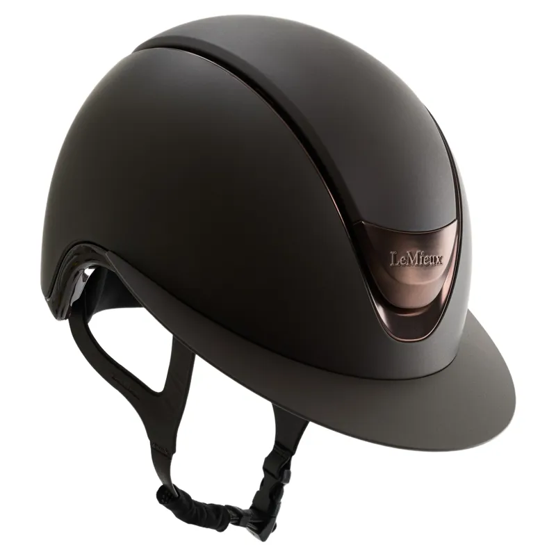 LeMieux Verv Helmet Panel - Matte Brown-1